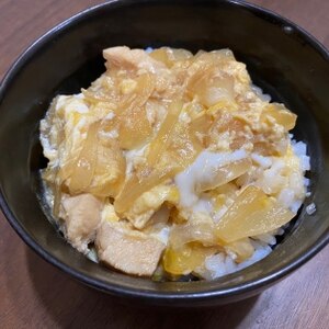 調味料2つだけで絶品　親子丼